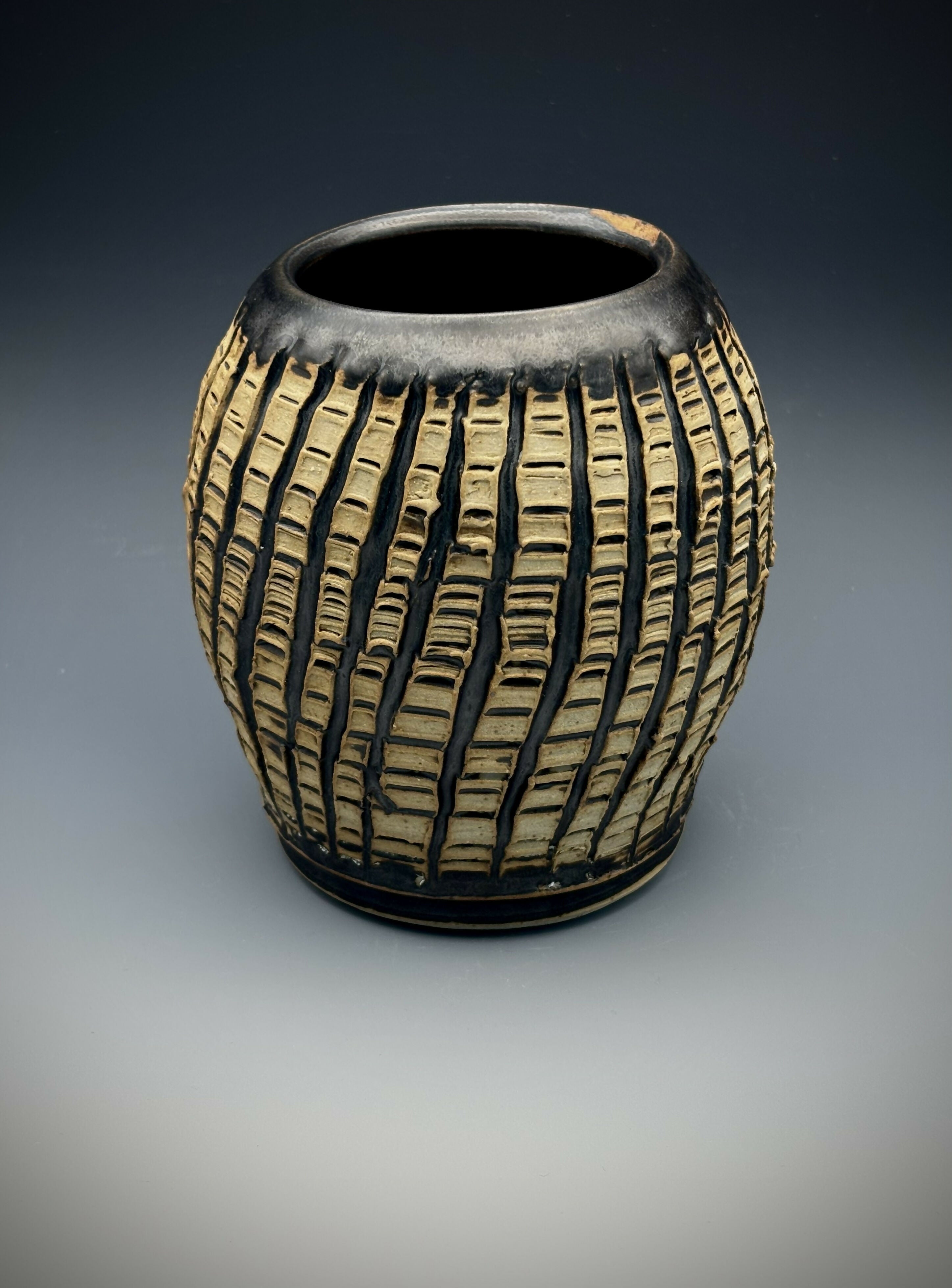 Woven Earth Vase