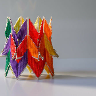 Rainbow Horns Cuff
