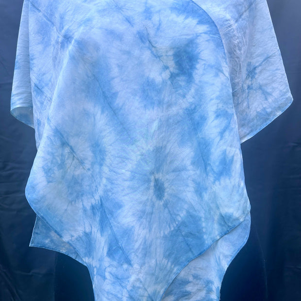 Indigo Nui Shibori Scarf