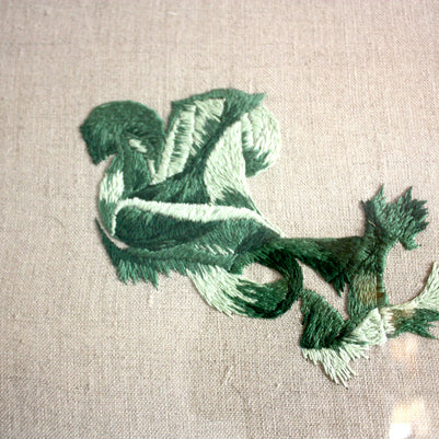 Green embroidery 2