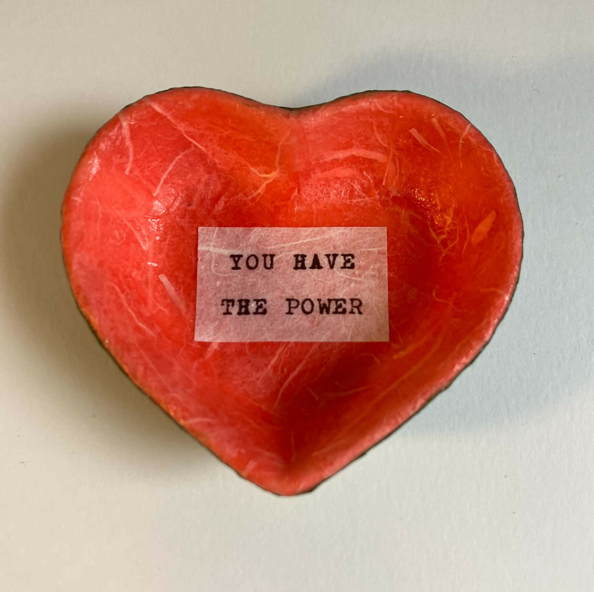 Heart trinket dish