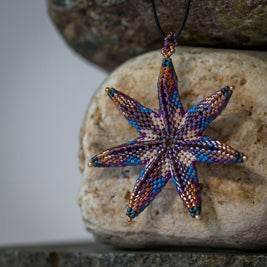 Coppery Starfish Pendant