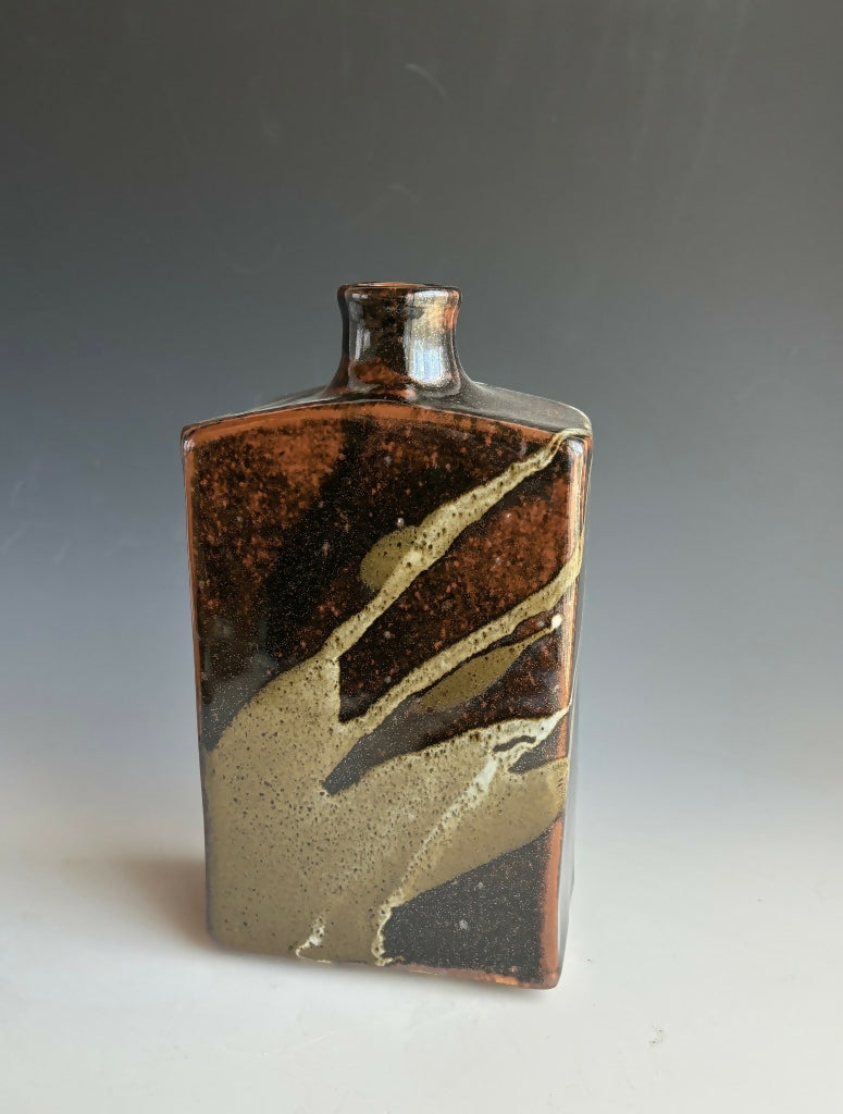 Temoku Weed Pot 8" tall