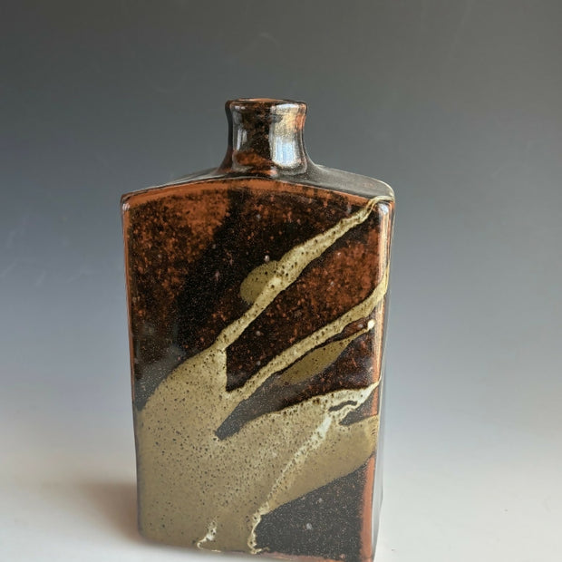 Temoku Weed Pot 8" tall