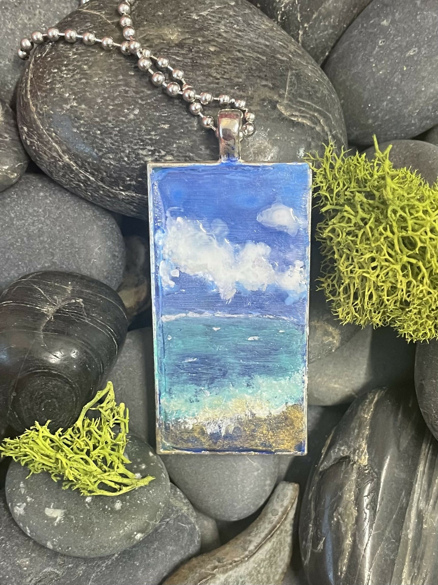 Sand, Sky and Sea Pendant