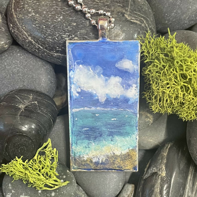 Sand, Sky and Sea Pendant