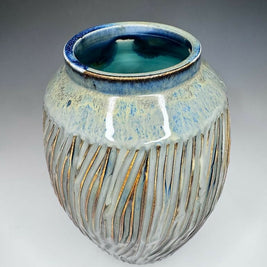 Carved Tall Vase
