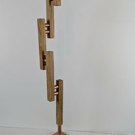 Red_White Oak + Copper Sculpture (Nov 2024) - 3
