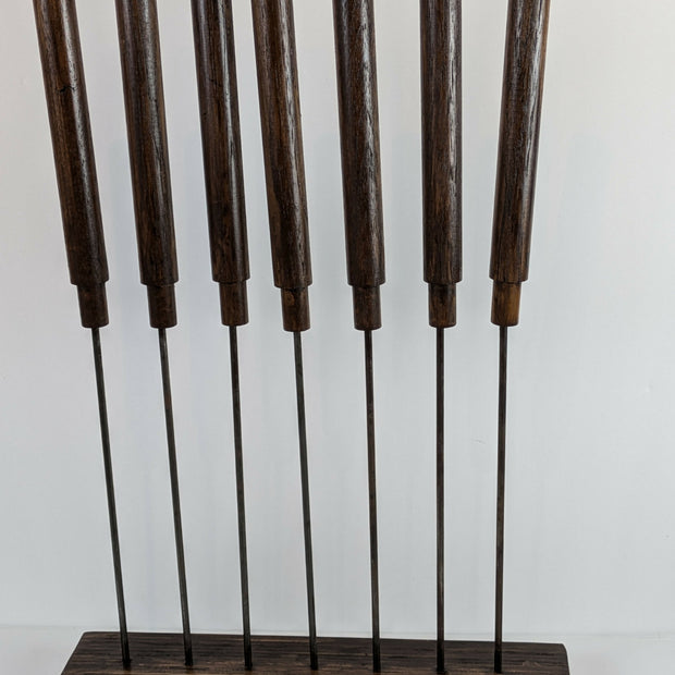 Cattail Sculpture (Nov 2024) - 1