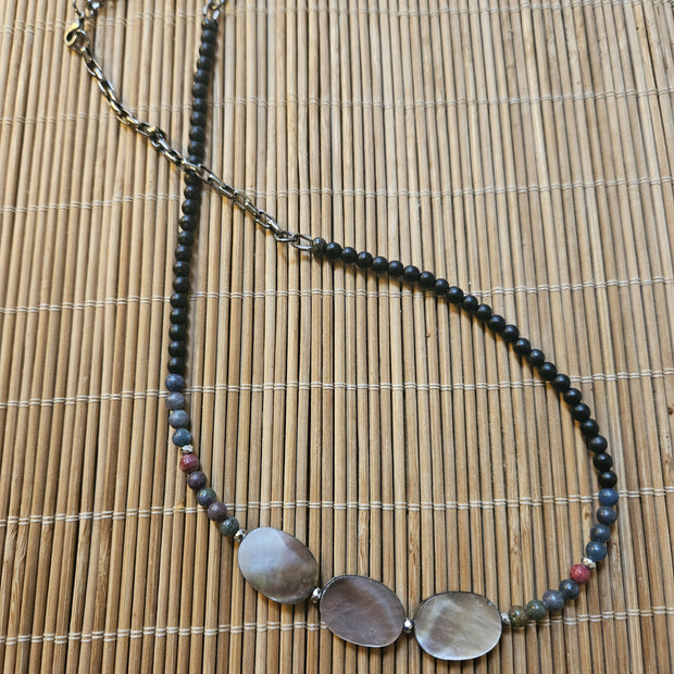 21" Beaded necklace