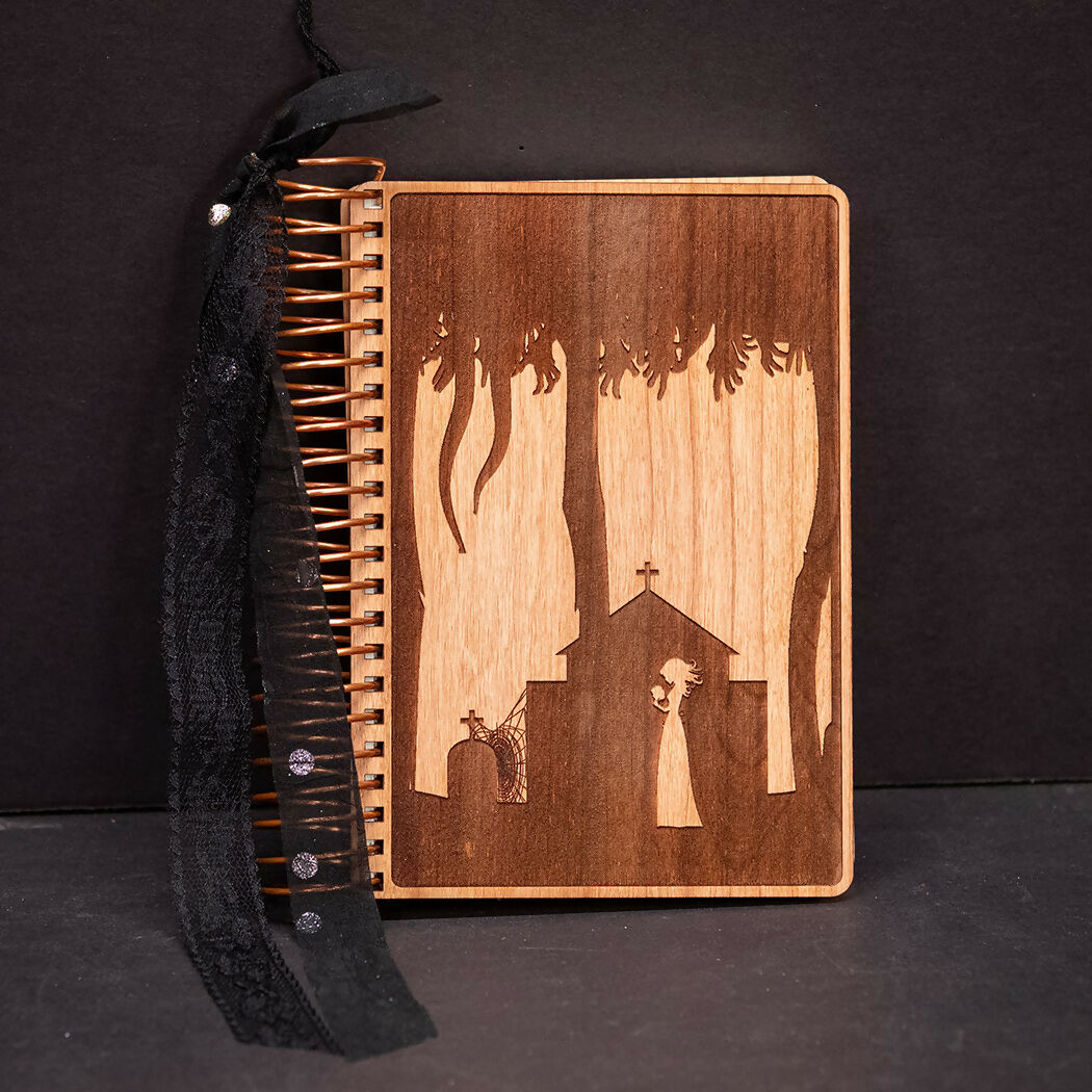 Spiral-bound Journal, Ghostly Forest