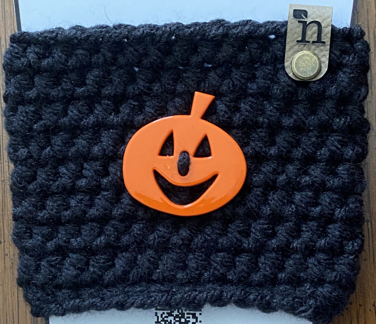 Coffee Cozy - Jack-O-Lantern