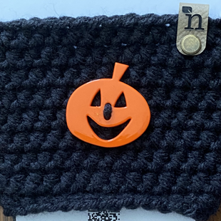 Coffee Cozy - Jack-O-Lantern
