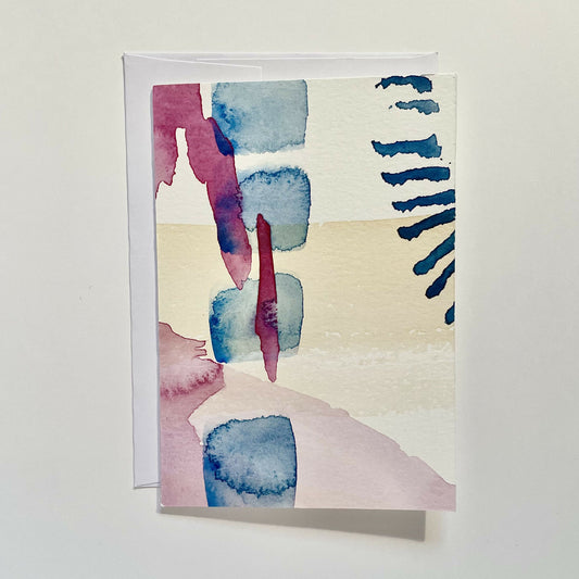 Hand-Painted Greeting Card #18