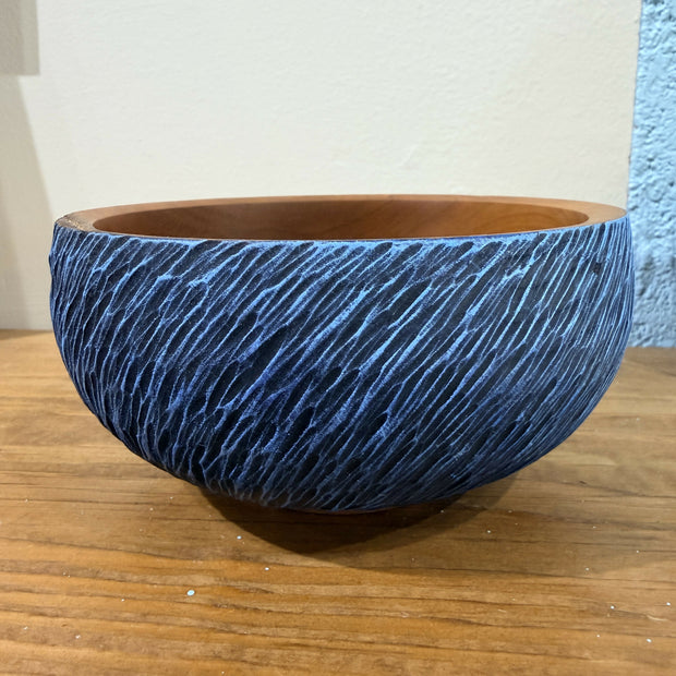 Deep 5" wood turned bowl
