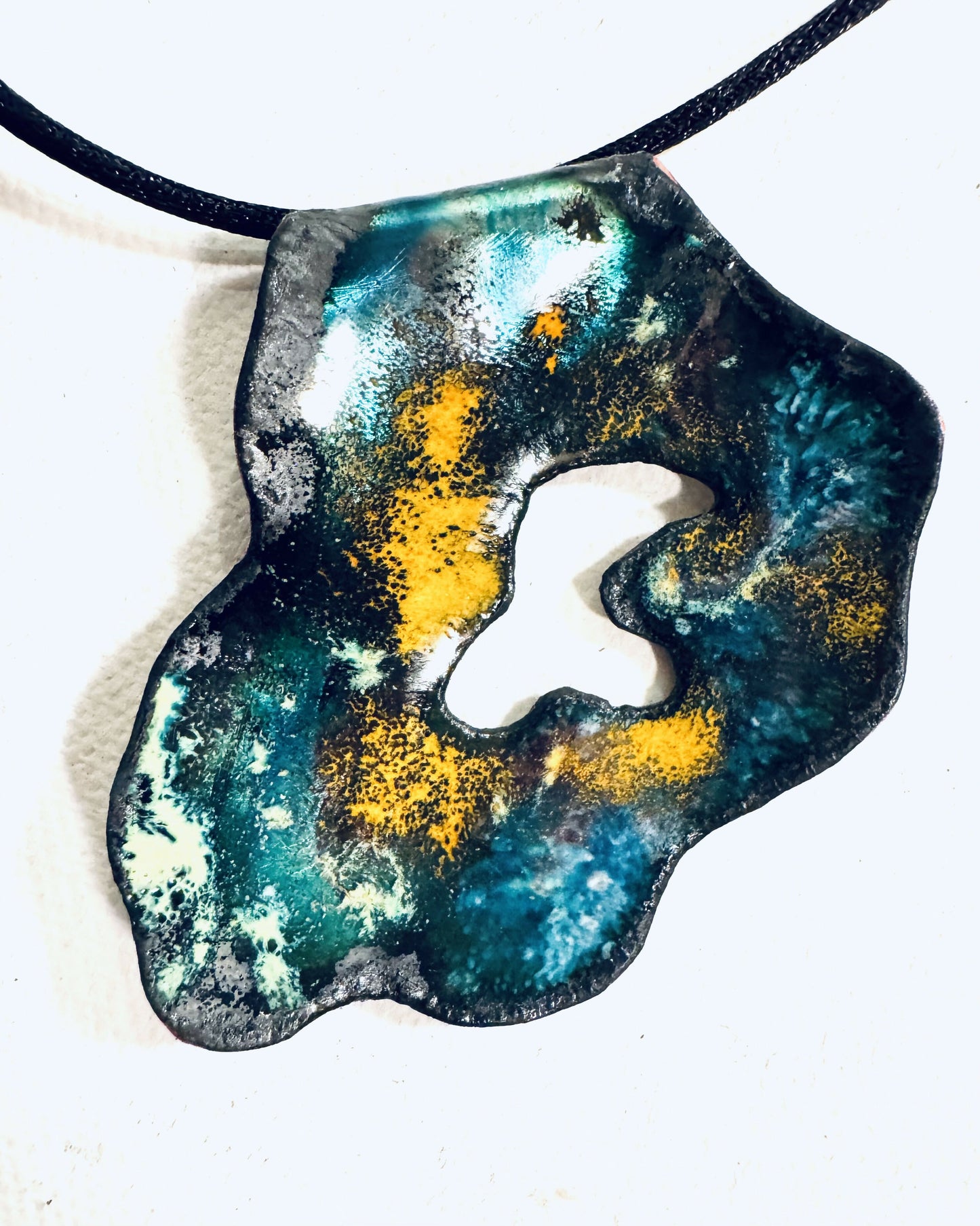 Enamel pendants