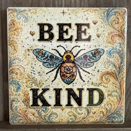 Bee Kind Coaster/Art Tile