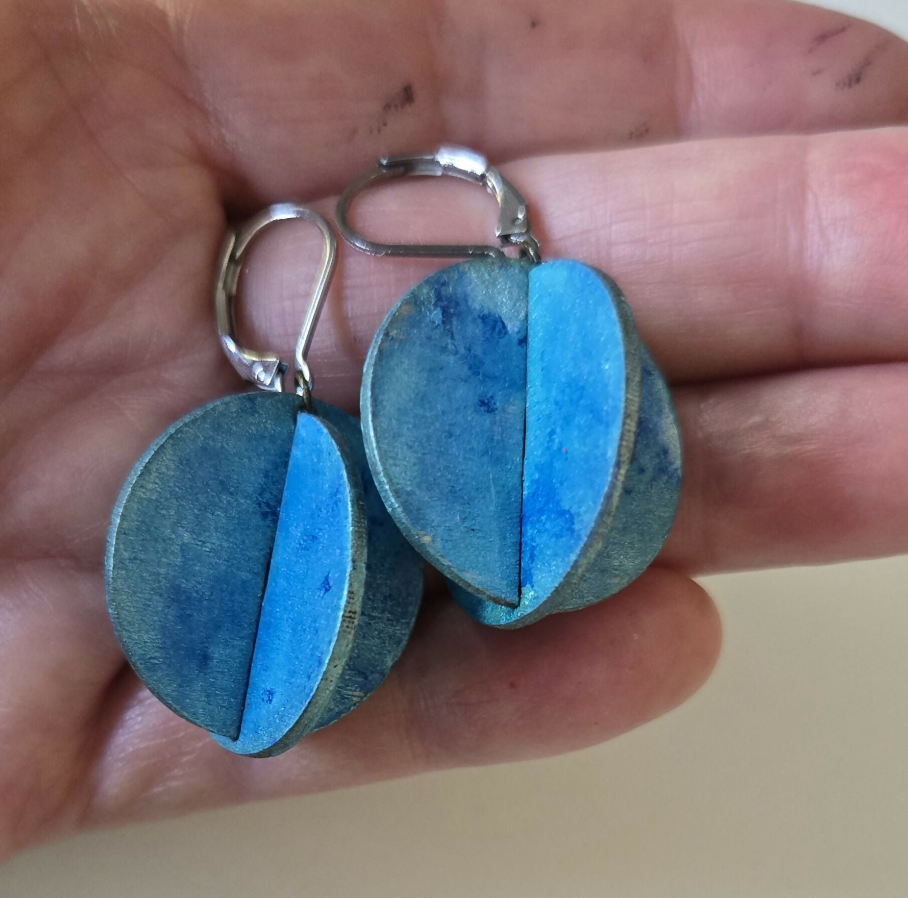 3D earrings