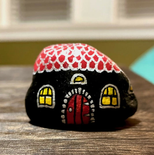 Gnome Home, large: Metalic Cottage