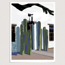 Saguaro Sentinels, Framed