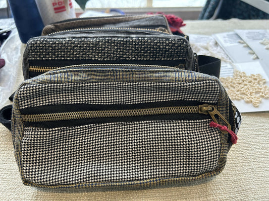 Sling Bag, Fanny Pack from men's wool suit coats