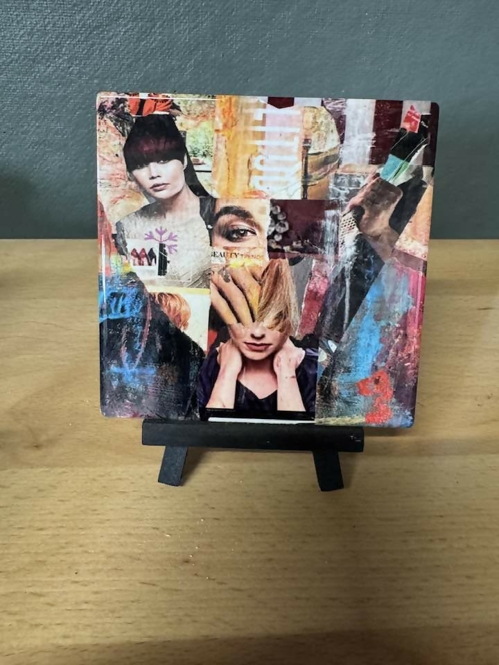 Beauty Tips Art Tile/Roller Coaster
