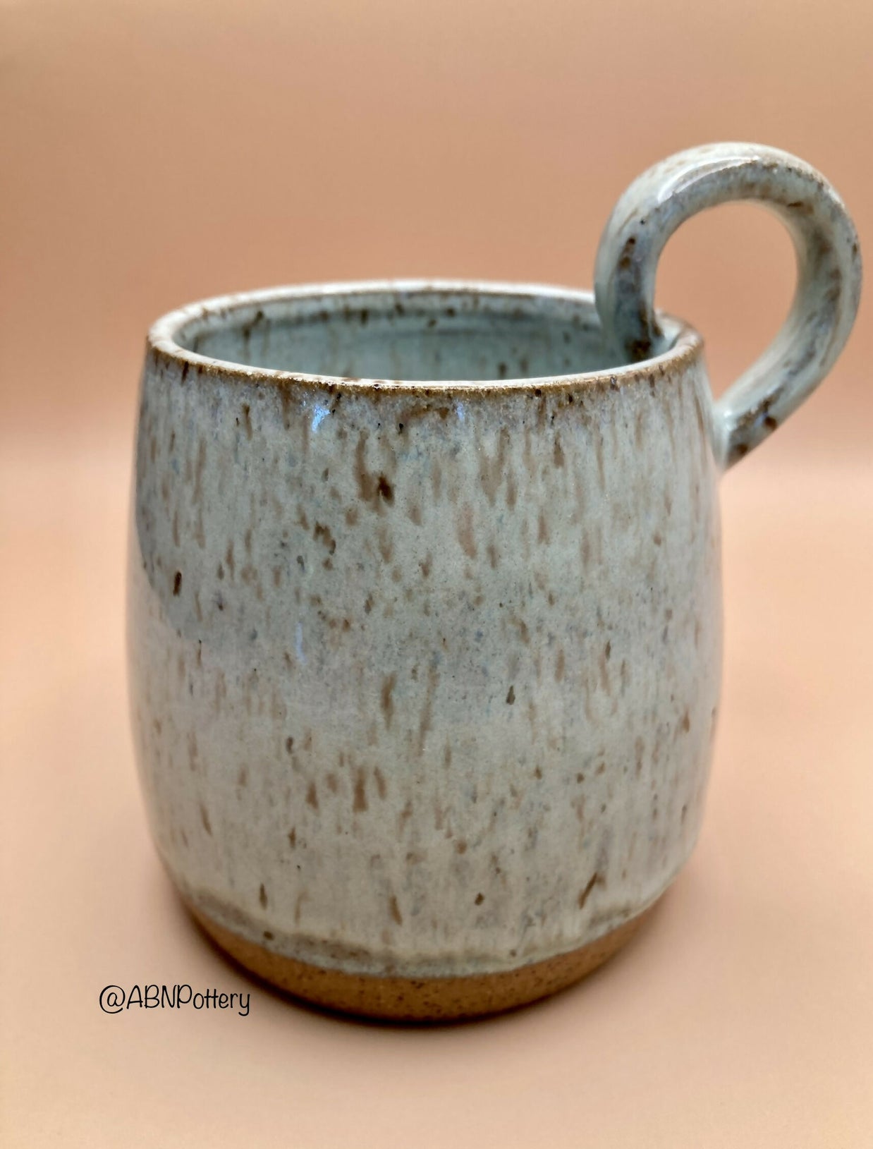 Blue “Earring” Mug