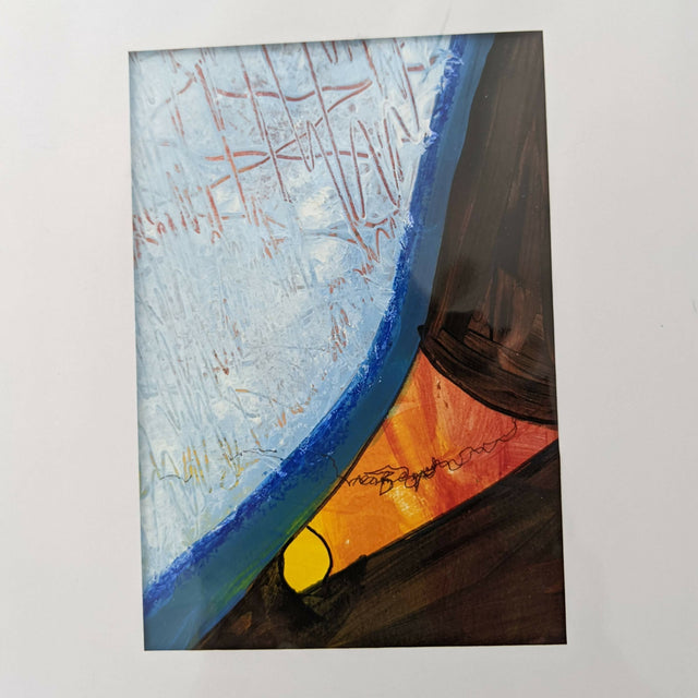 Original Abstract Acrylic/Multi Media Painting - Traces of Light