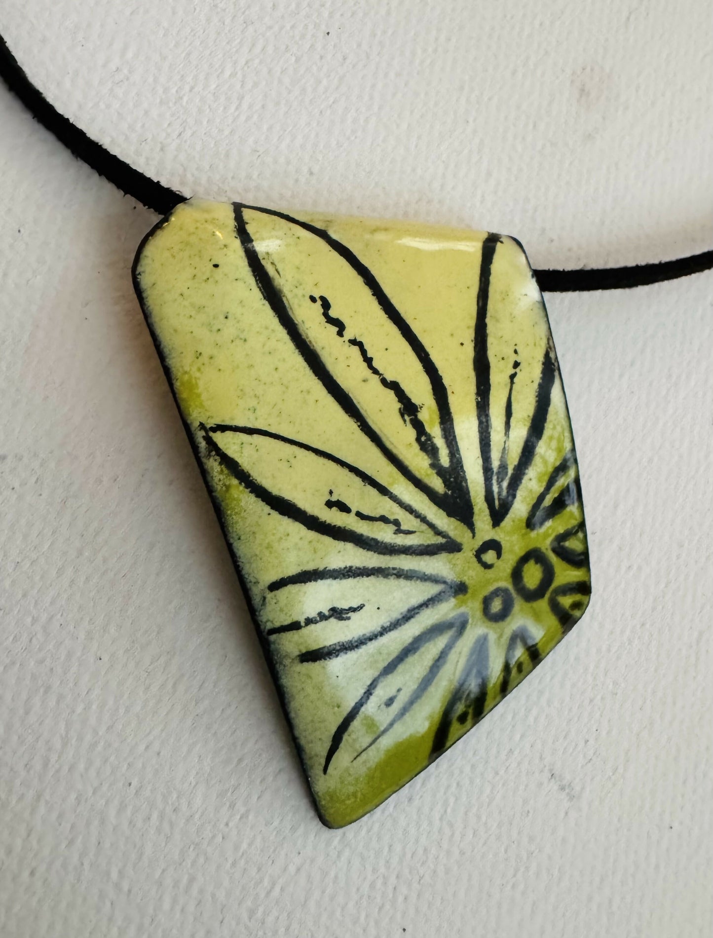Enamel pendants