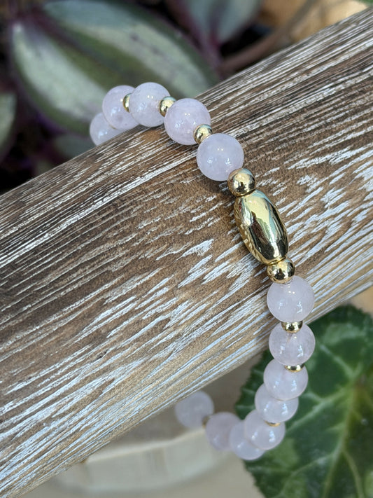 Single Bracelet Rose Quartz