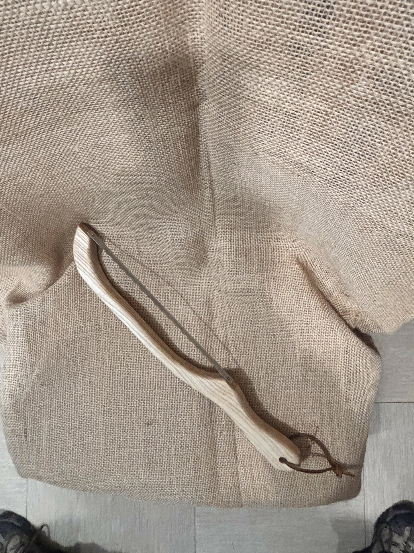 Ash Bow Knife/Bagel Knife/Sourdough Knife