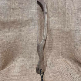 Black Walnut bow knife (bagel knife/sourdough knife)