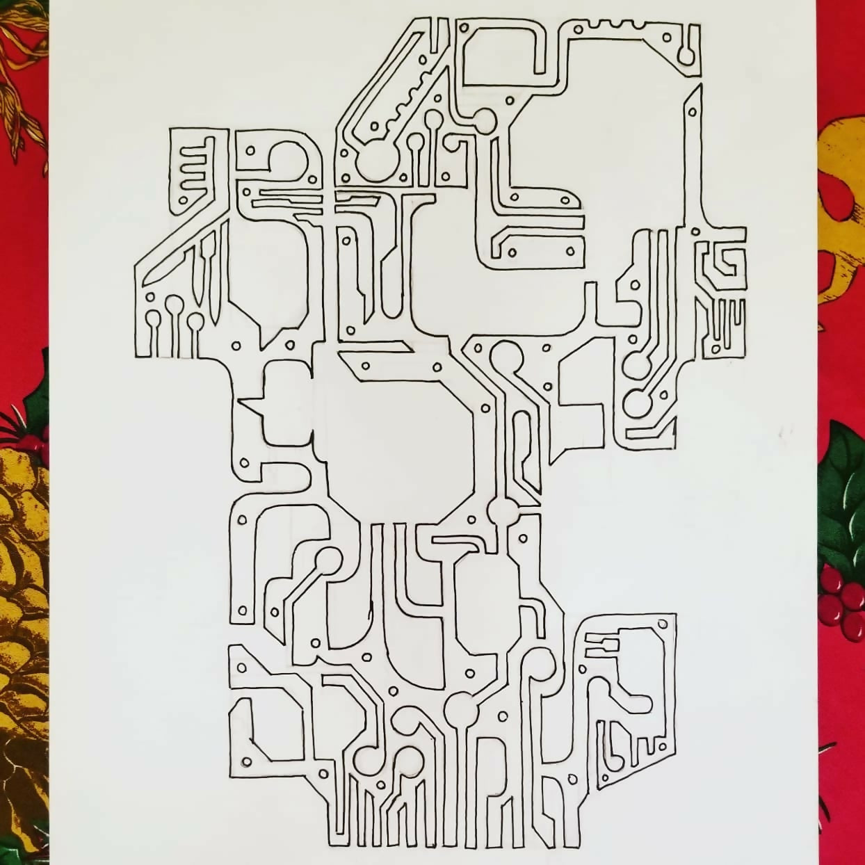Pen Test - ink drawing