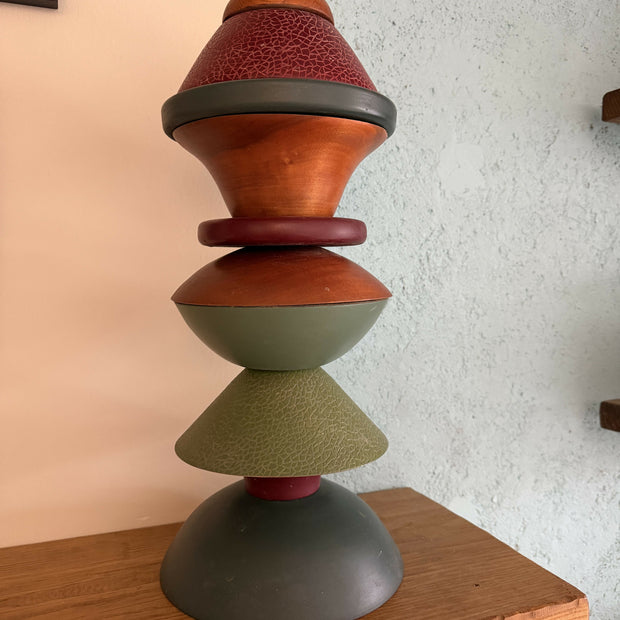 Turned sculpture