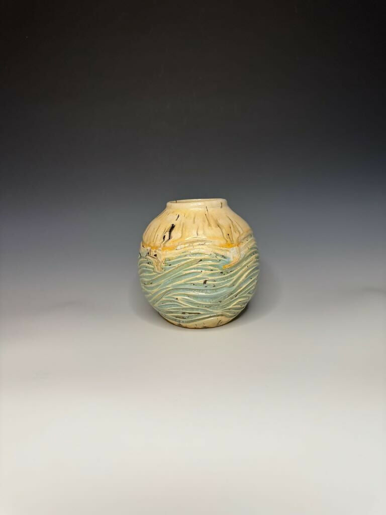 Sand and Sea Bud Vase