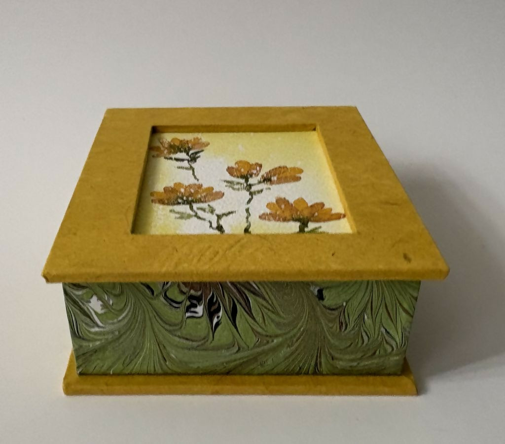 Snowflower Box (Yellow)