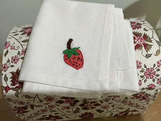 Strawberry, small kitchen towel
