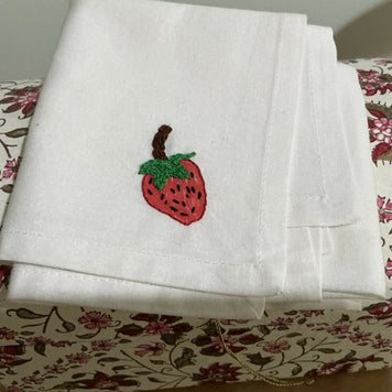 Strawberry, small kitchen towel
