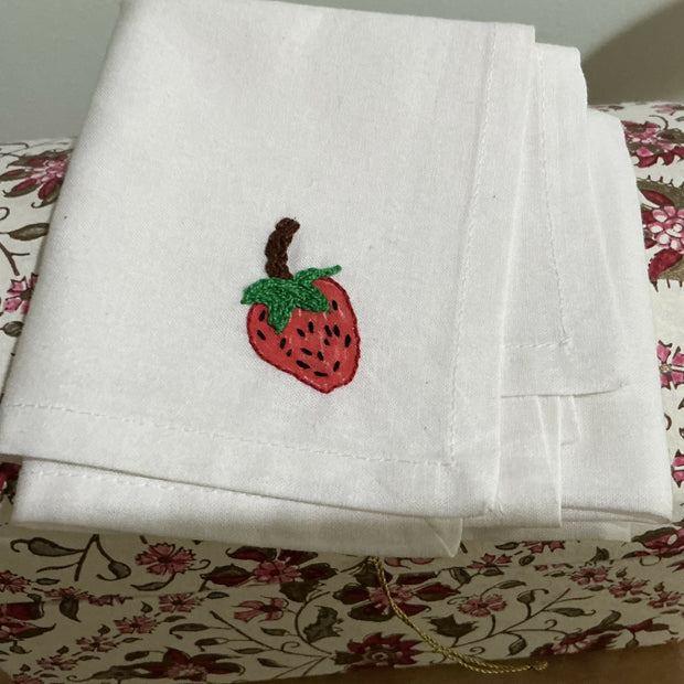 Strawberry, small kitchen towel