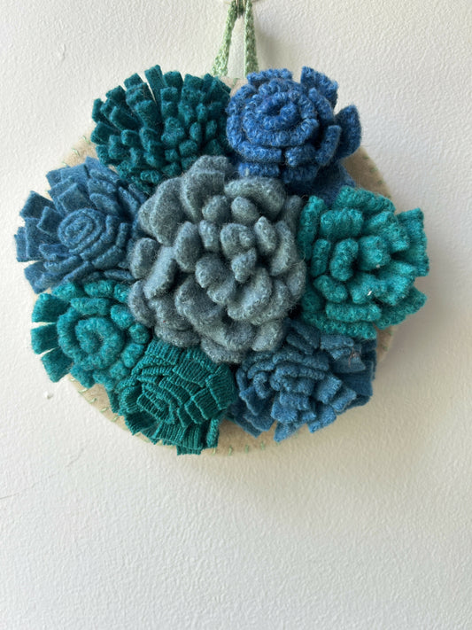 Cactus / Flower Mini Wreath