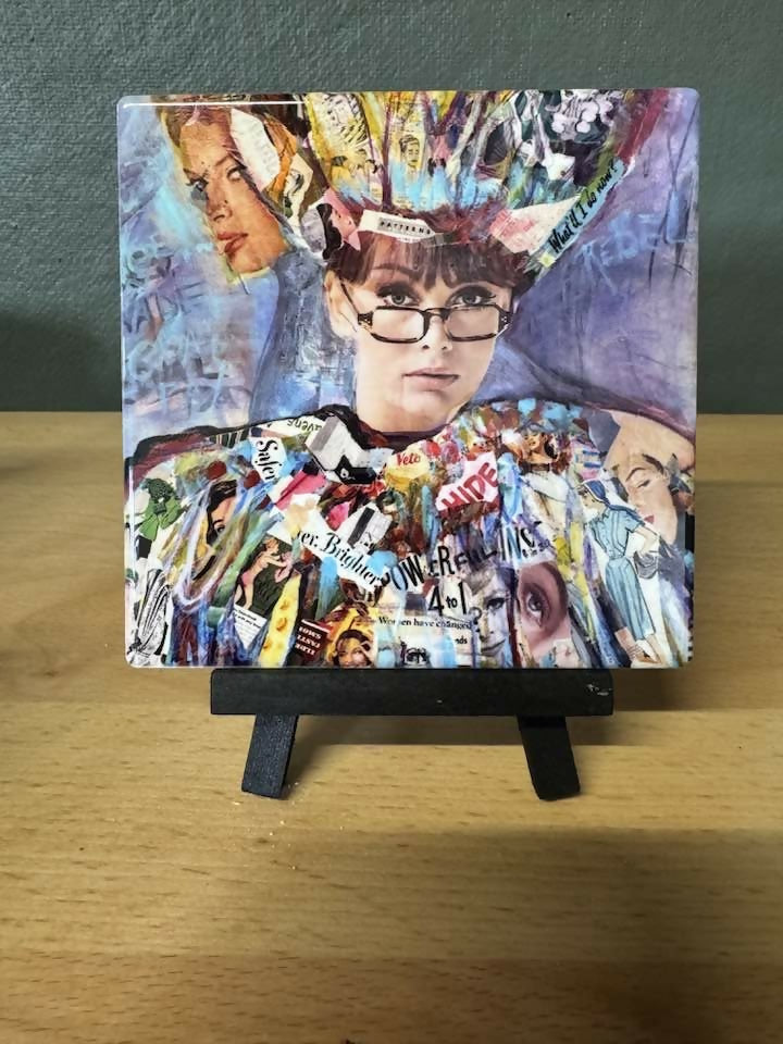 Under Control Art Tile/Roller Coaster