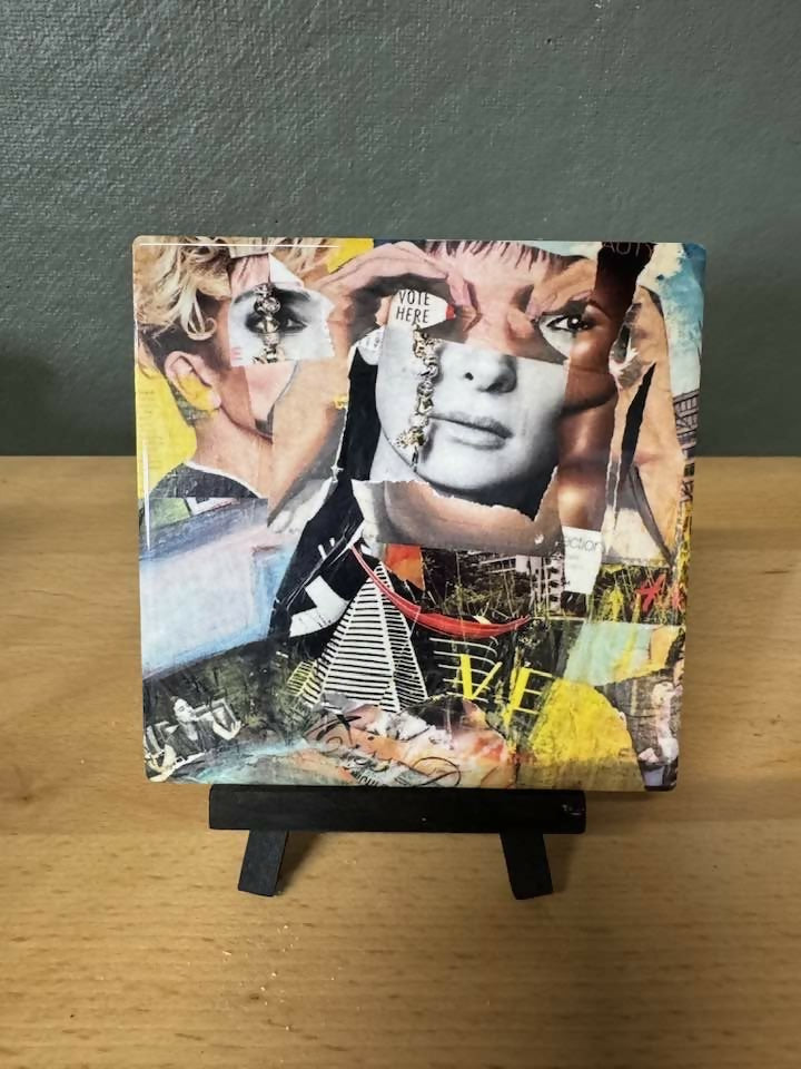 What Would You Do For Love? Art Tile/Roller Coaster