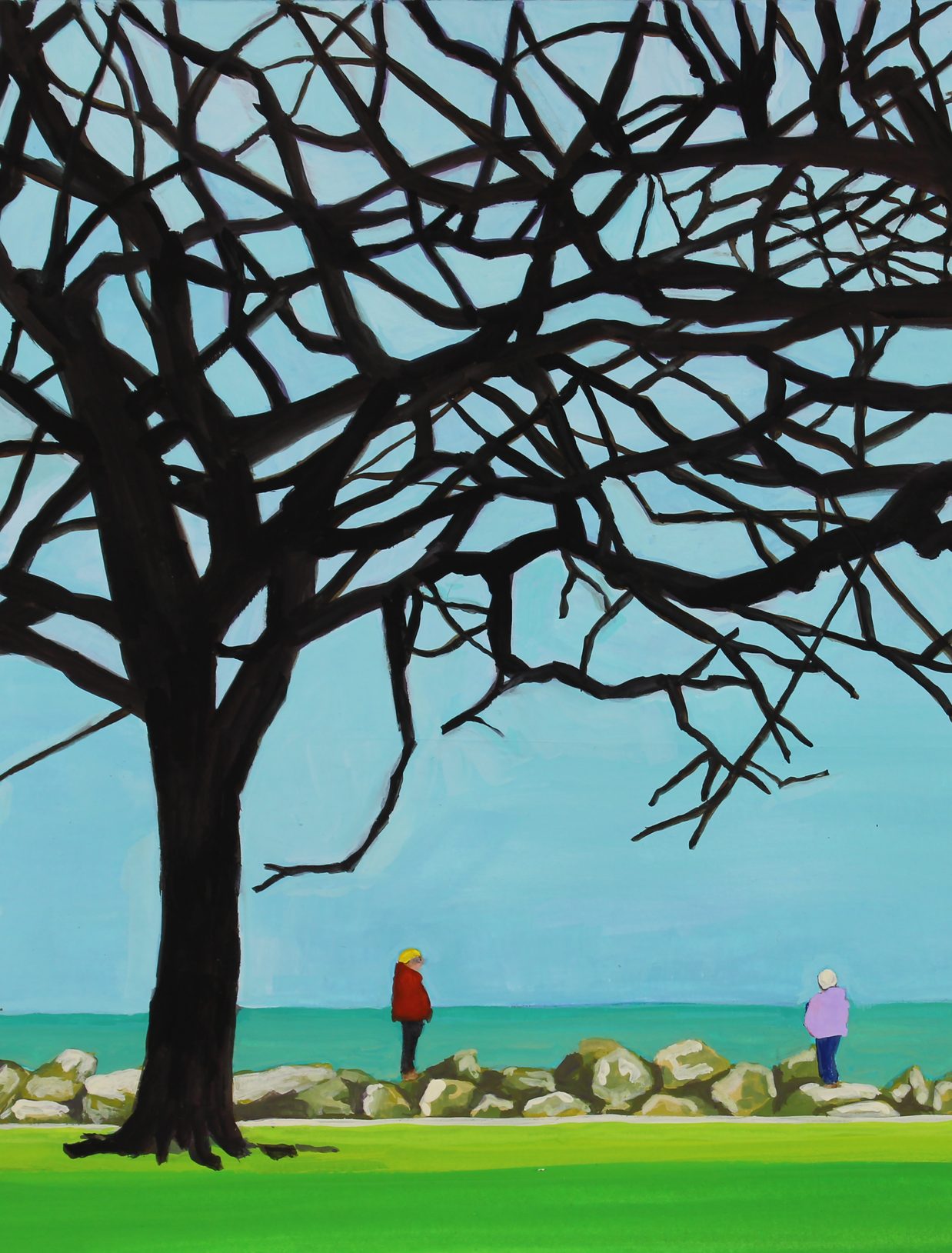 Single Notecard Kathy Halper for Evanston Made