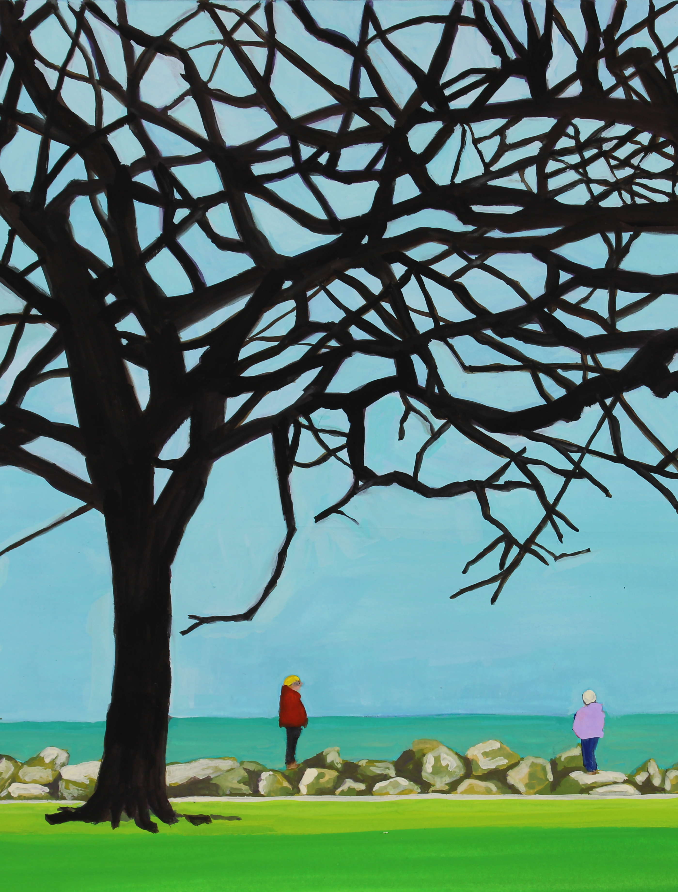 Single Notecard Kathy Halper for Evanston Made