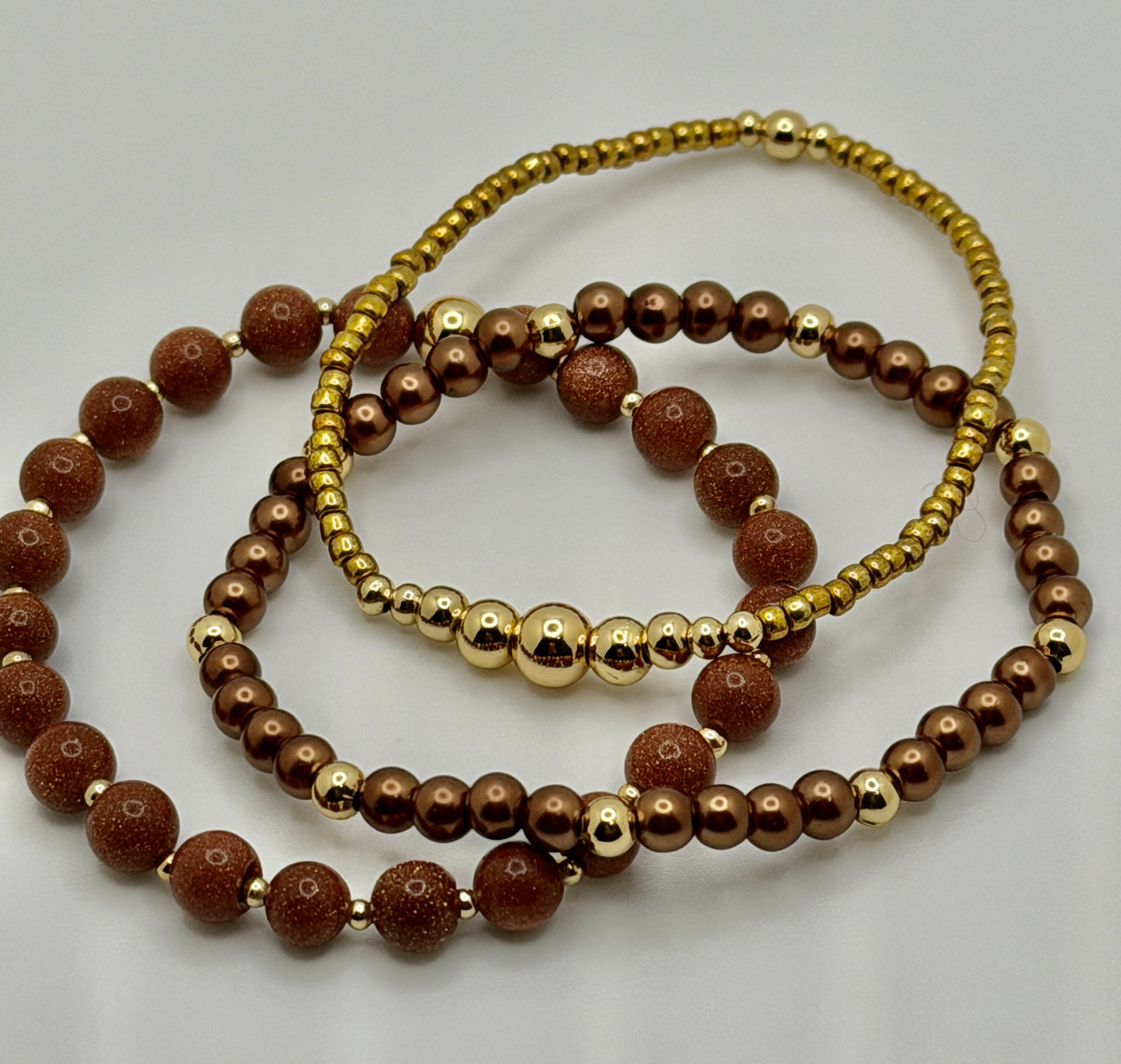 Autumn Vibes Bracelet Trio Set