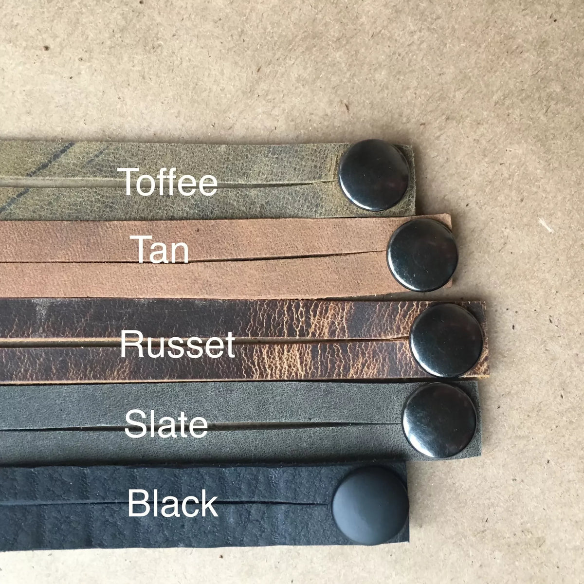 Hand-Branded Leather Bracelet