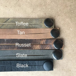 Hand-Branded Leather Bracelet