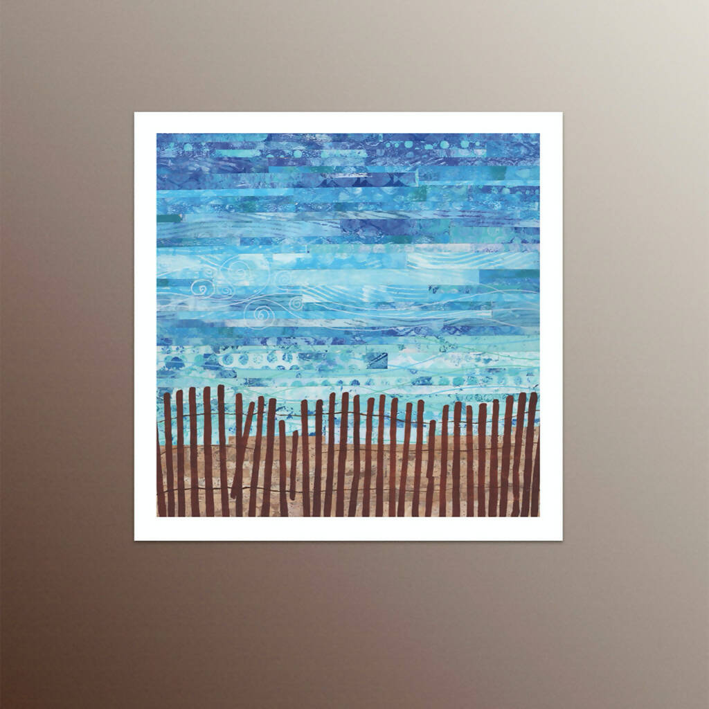 Lee Street Beach Note Cards • 4pk (Blank Inside)