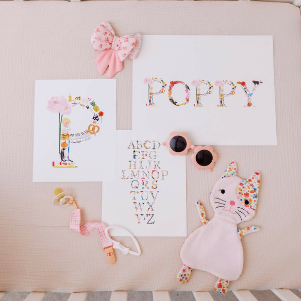 Custom Alphabet Name Print