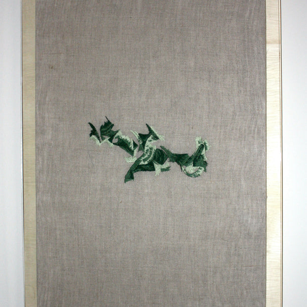 Green embroidery 1